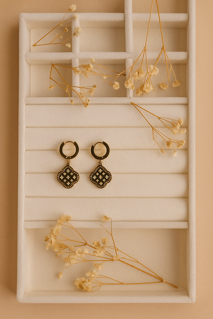 Four Leaf Clover Earrings