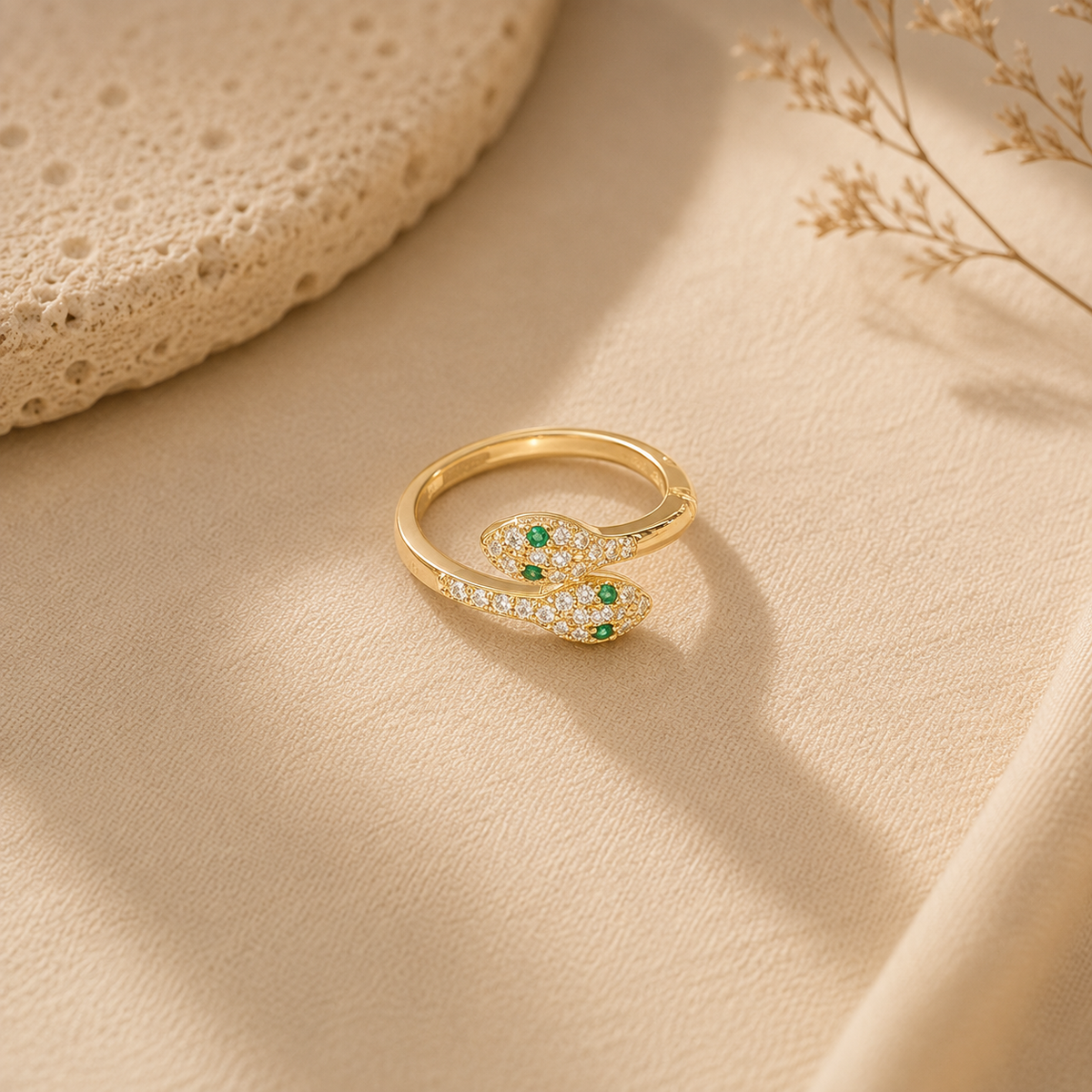 Clarisse - Anillo estilo Bulgari