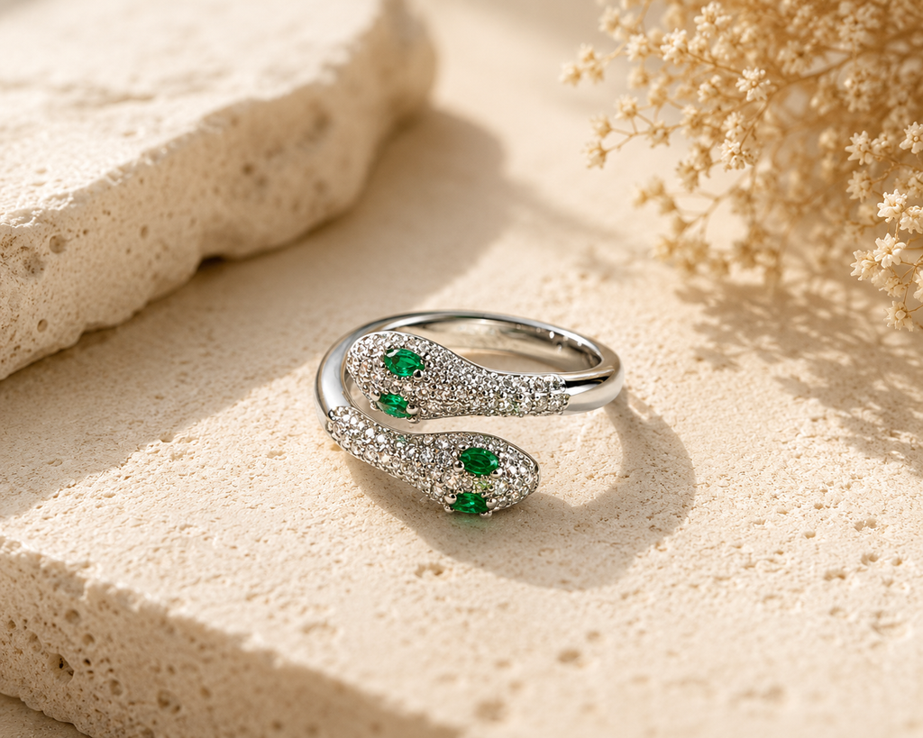Clarisse - Anillo estilo Bulgari