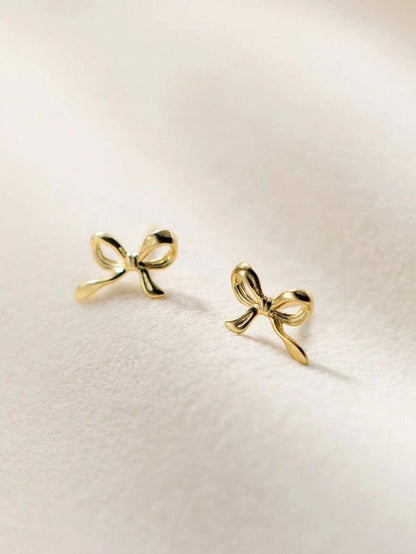 Bow earrings