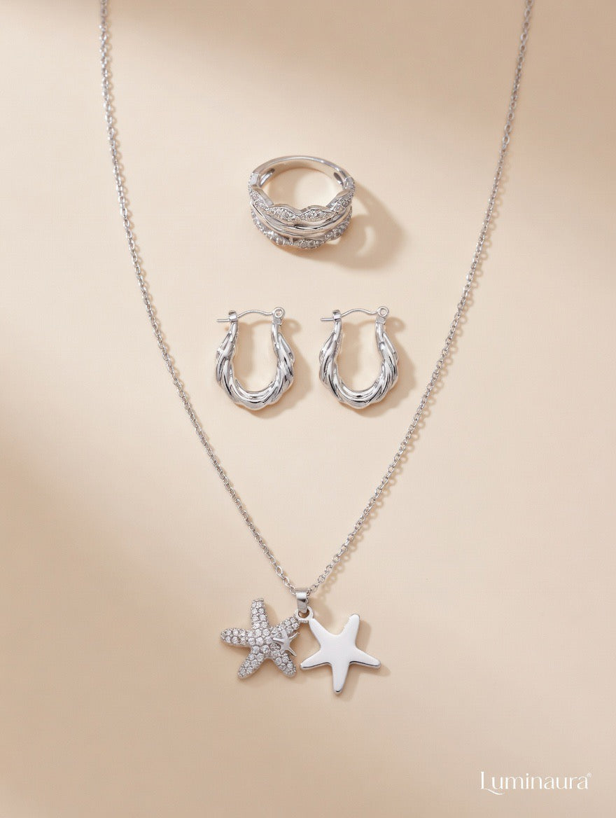 Starfish - set of 3 jewels