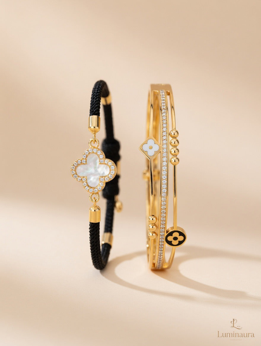 Trésor Chic - Pulseras estilo VanCleef