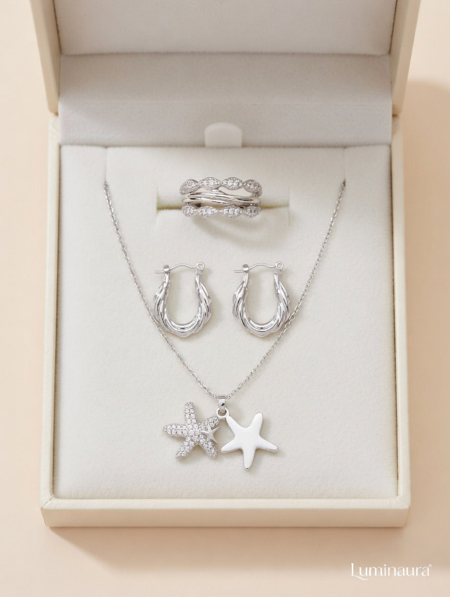 Starfish - set of 3 jewels