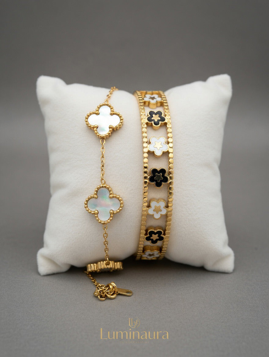 Rêve Doré - Pulsera estilo LV