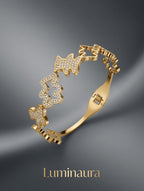 Lilou Or - Pulsera estilo TOUS