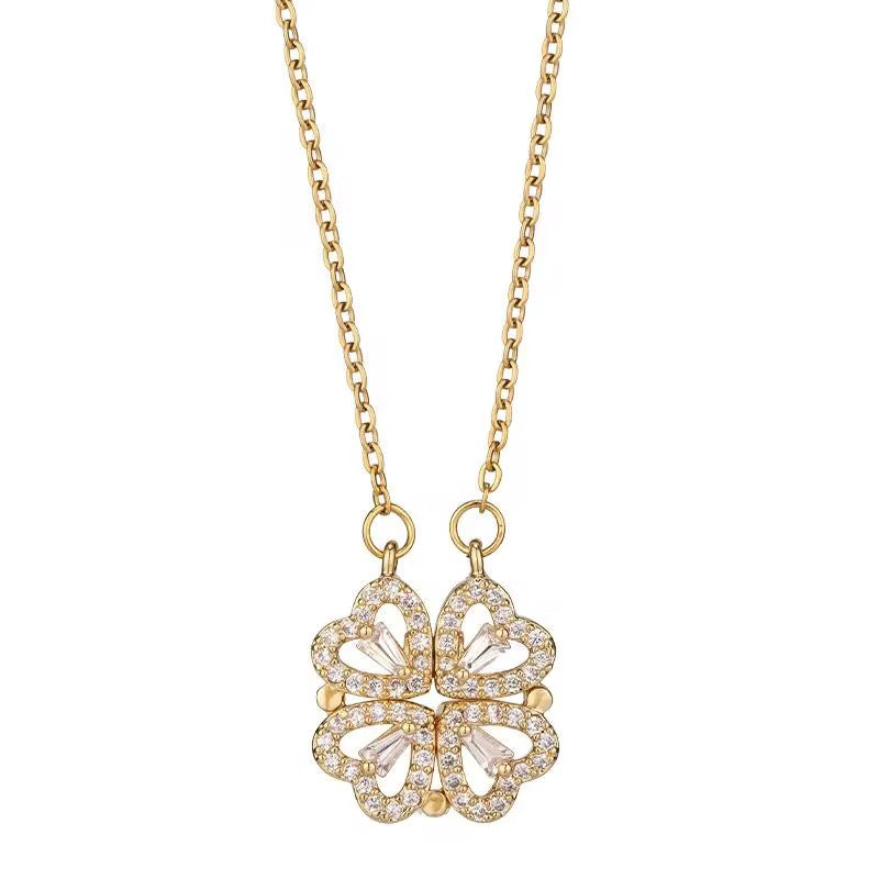 Double Heart Necklace