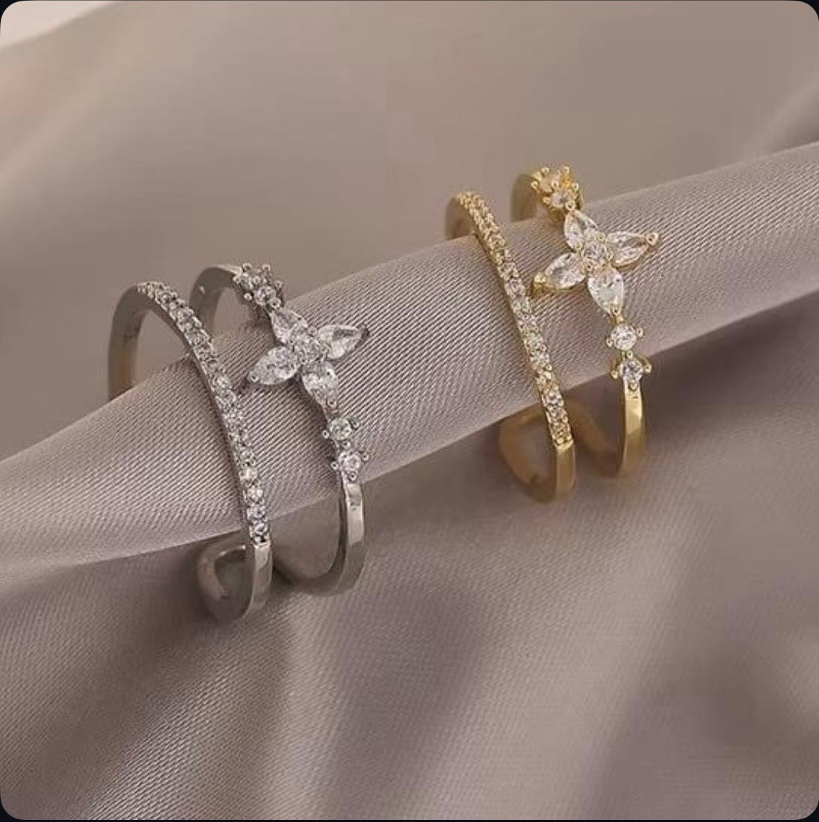 Double Zircons Clover