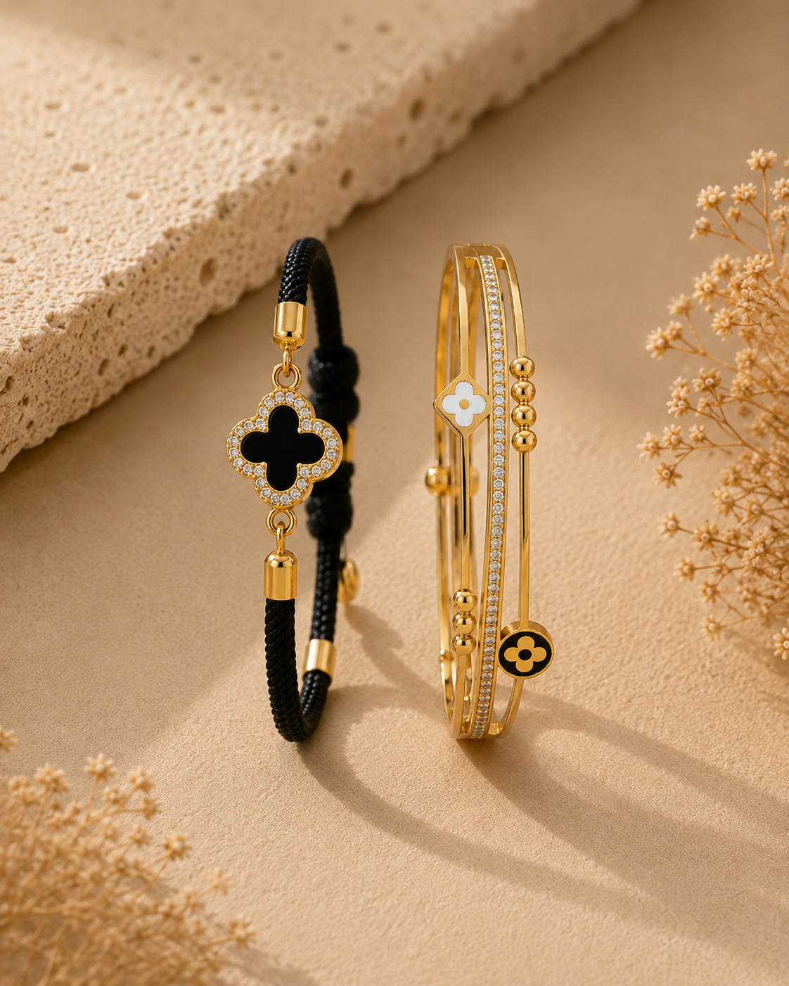Trésor Chic - Pulseras estilo VanCleef