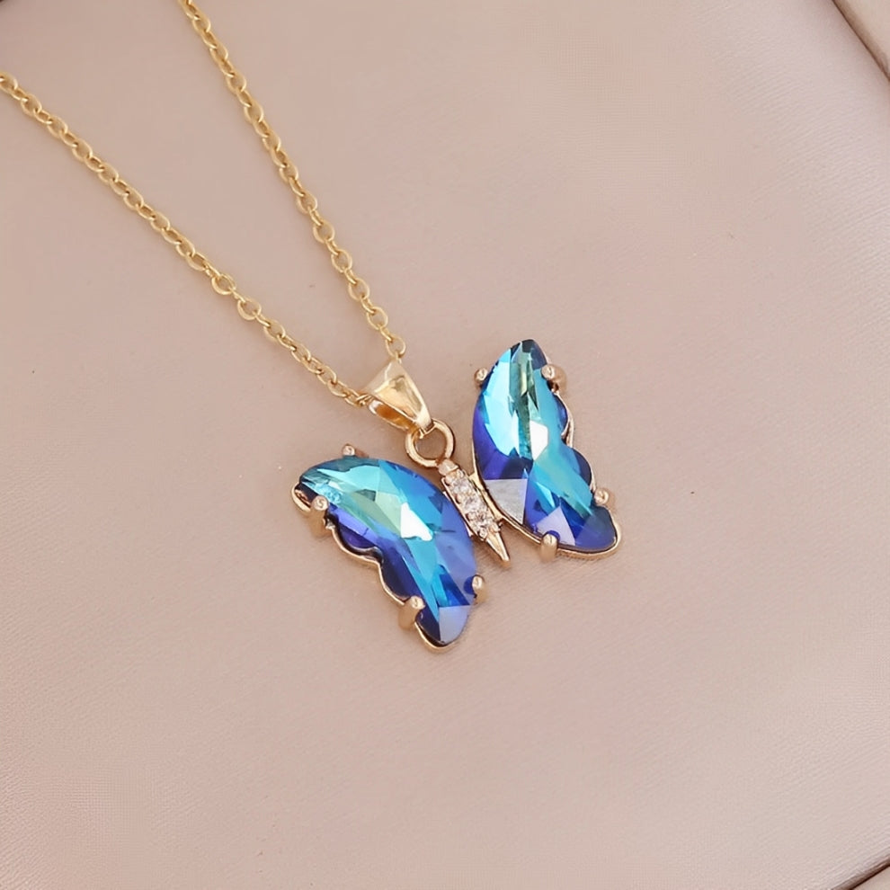 Crystal Wings Necklace
